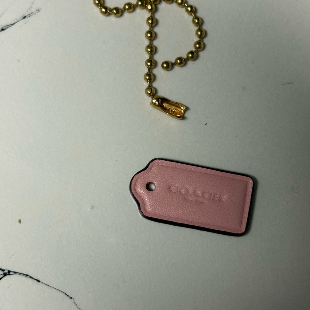 Coach Light Pink Signature Shoulder Bag - Picture 7 of 7